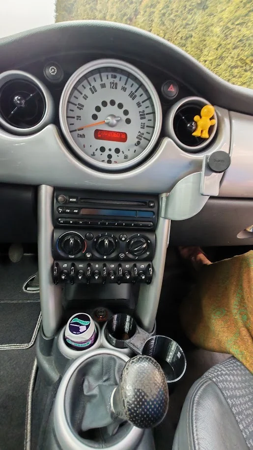 Удлинитель подстаканника и держатель для телефона для MINI Cooper R50