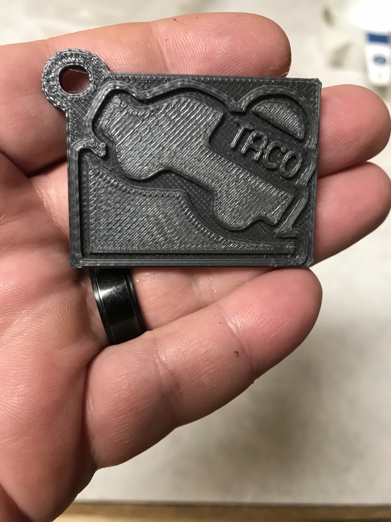 Ключница с логотипом грузовика Toyota Tacoma