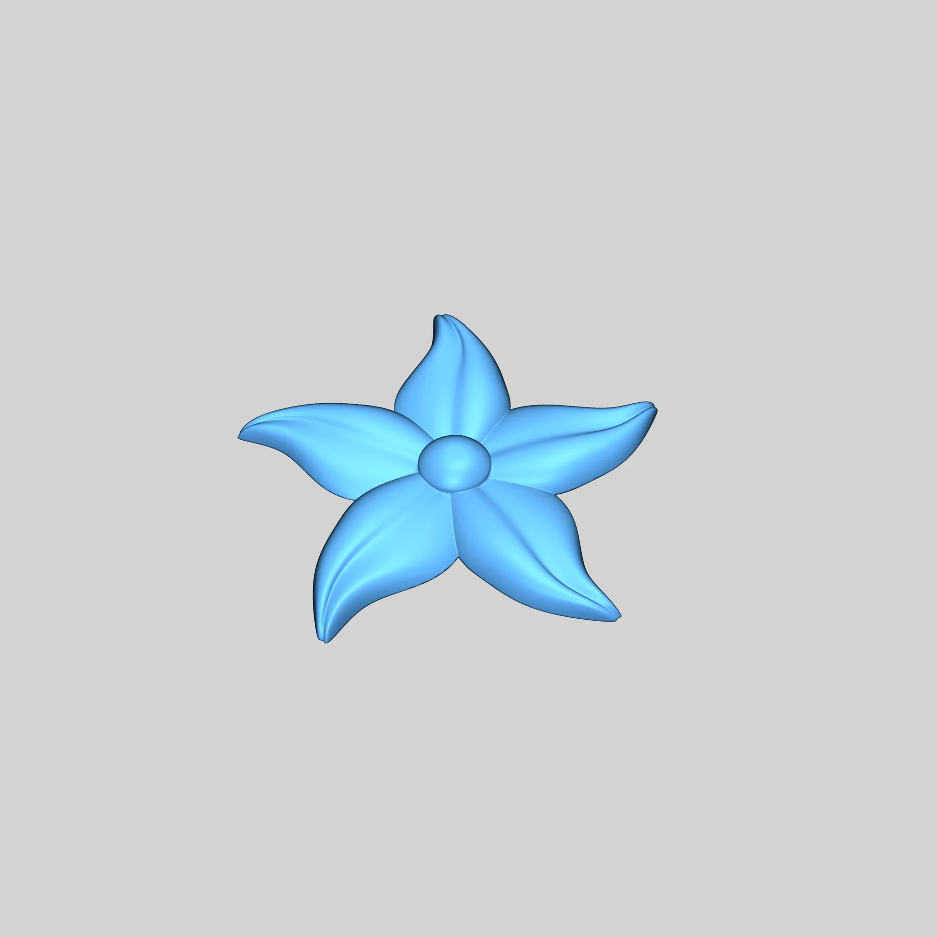 Кластер цветов - 3D-модель