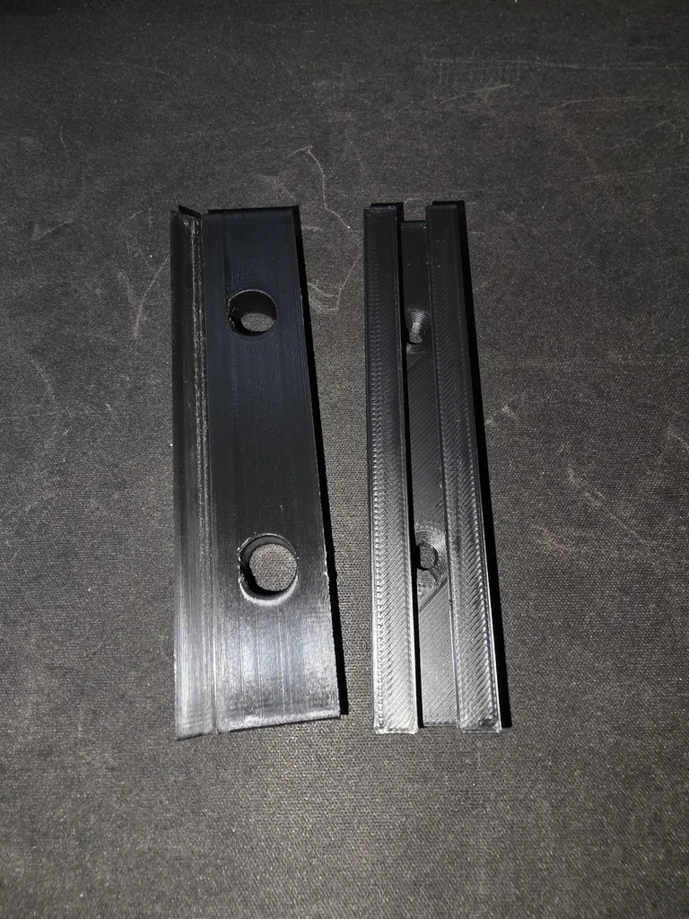 Крепёжная планка с пазом