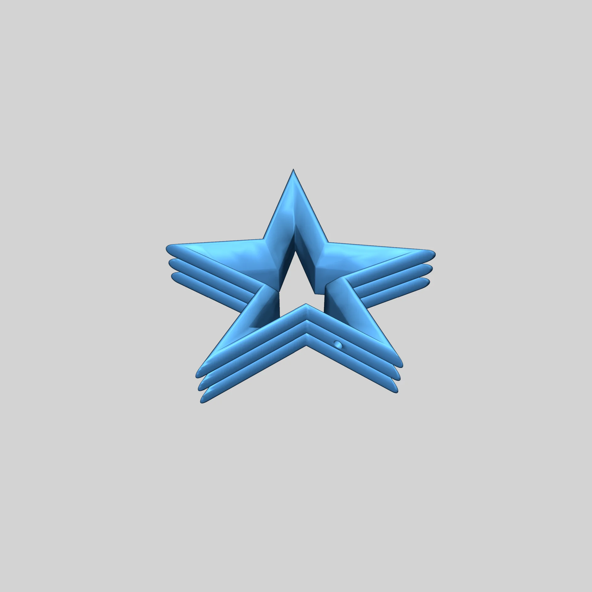 3D Модели Рождественских Звёзд