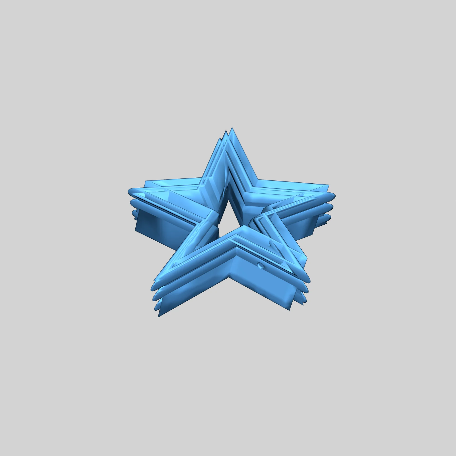 3D Модели Рождественских Звёзд