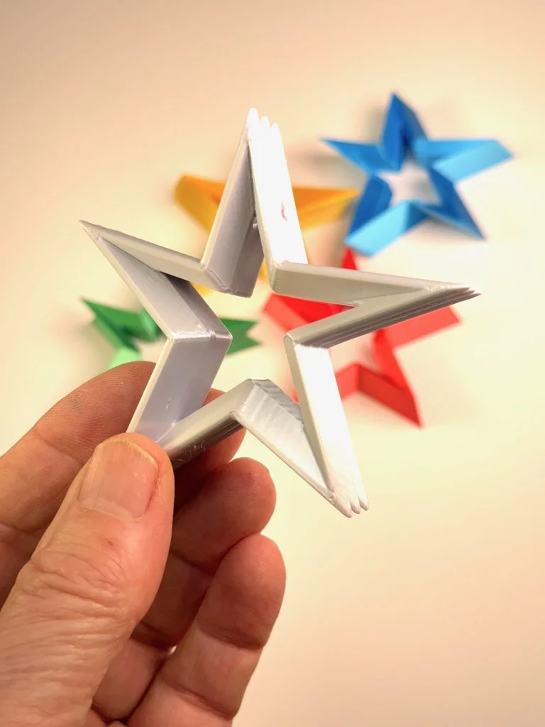 3D Модели Рождественских Звёзд