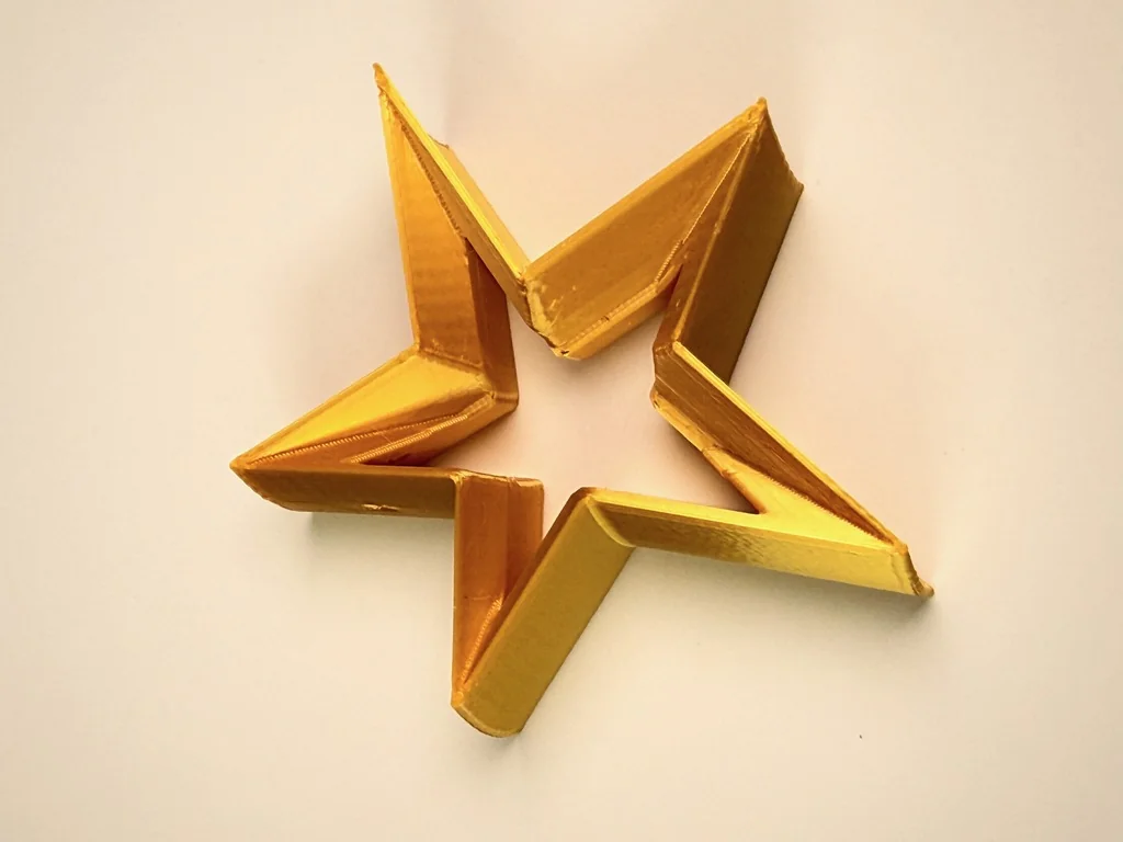 3D Модели Рождественских Звёзд