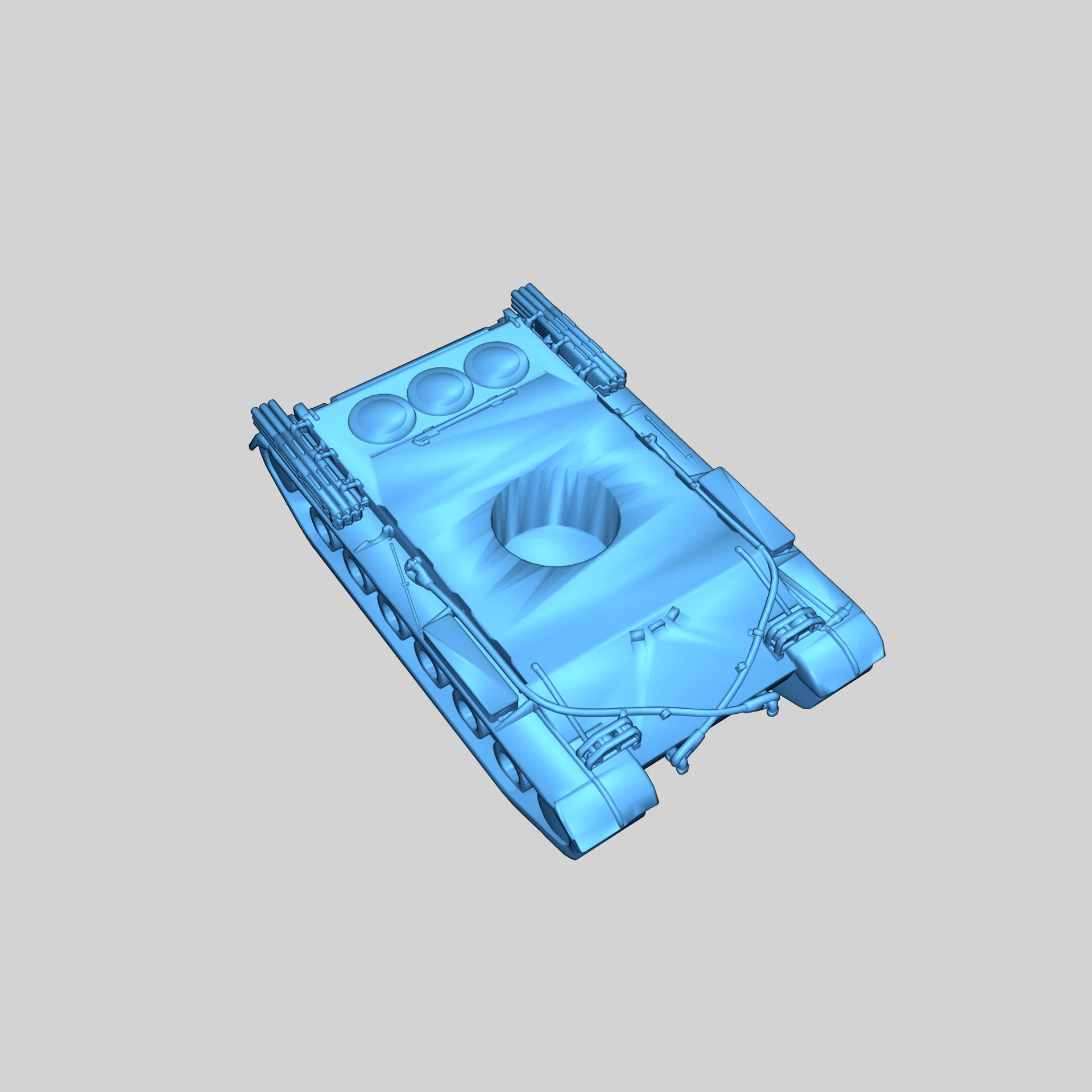 Модель танка BZ-176 1:100