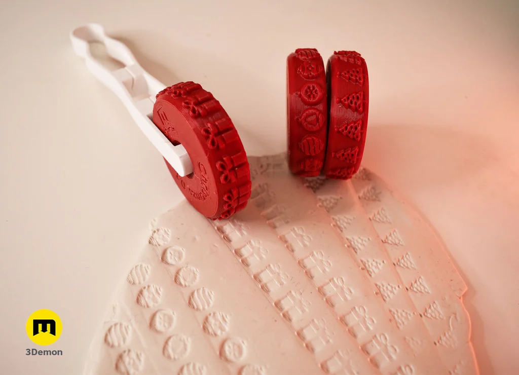 Штампы для глины - Рождественские узоры