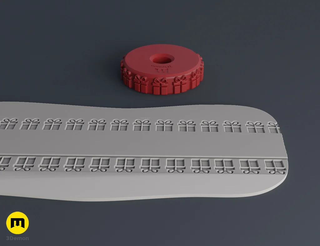 Штампы для глины - Рождественские узоры