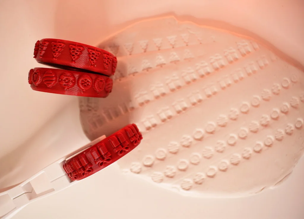 Штампы для глины - Рождественские узоры