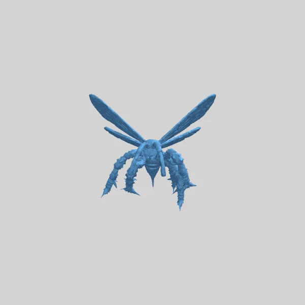 Модель гигантской осы для настольных игр