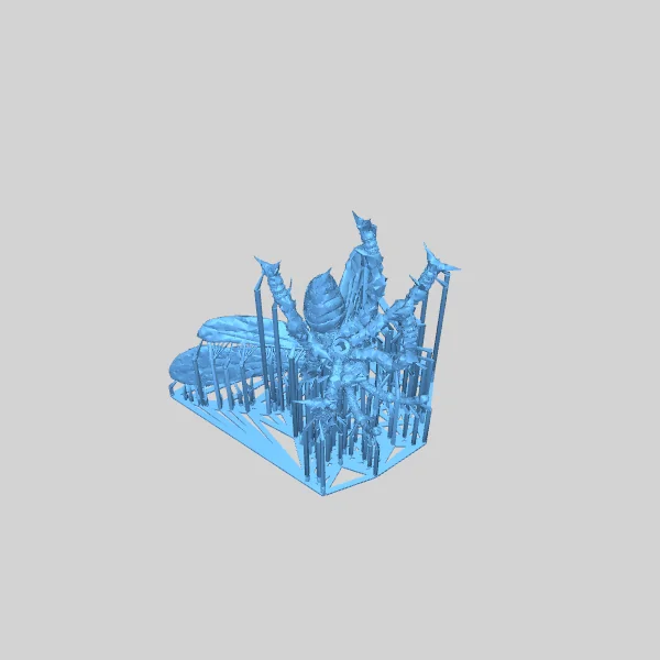 Модель гигантской осы для настольных игр