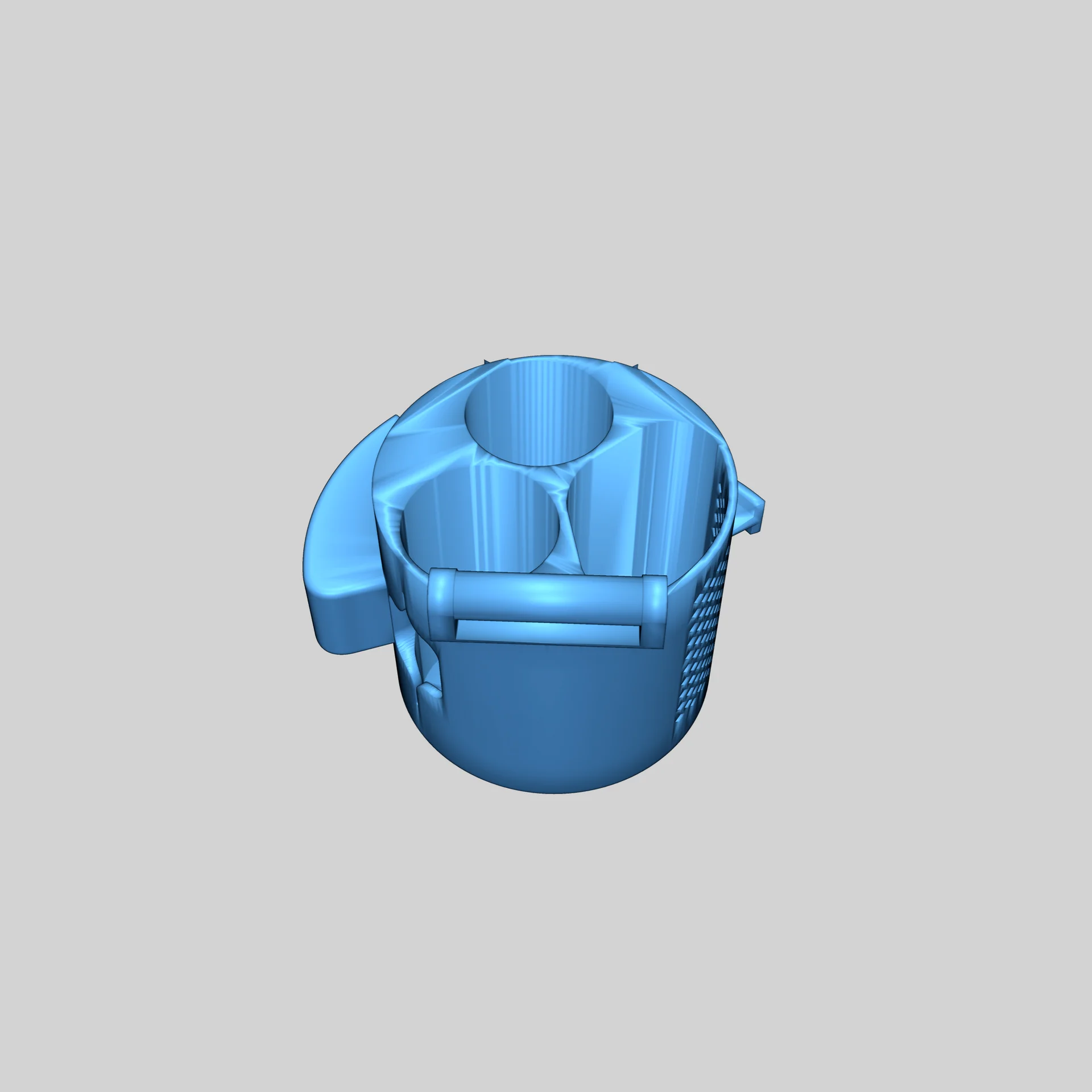 Контейнер для поводка с пакетами и закусками
