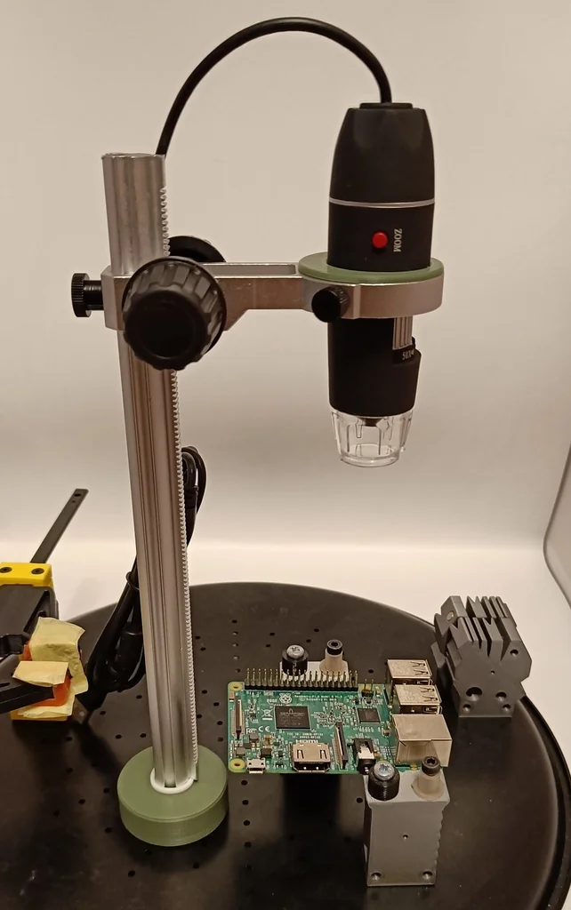 Магнитная подставка для микроскопа USB, диаметр 33мм