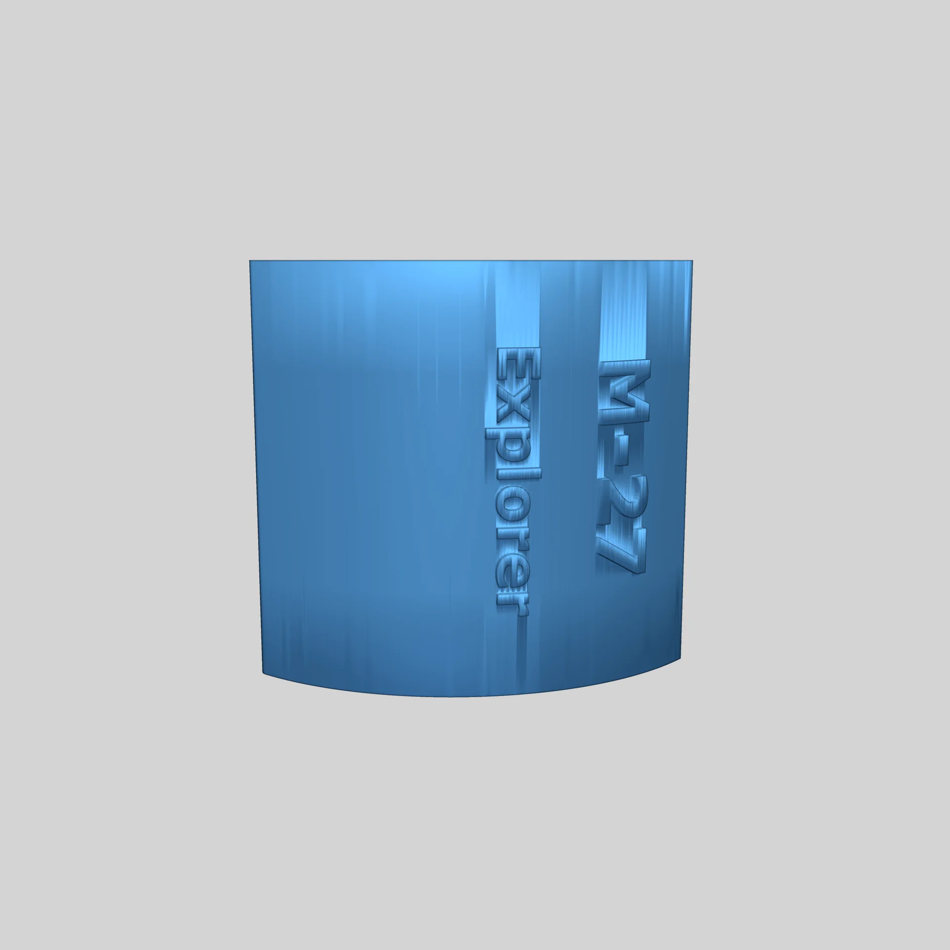 M27 Explorer: Робот с открывающейся дверью и движущимися элементами