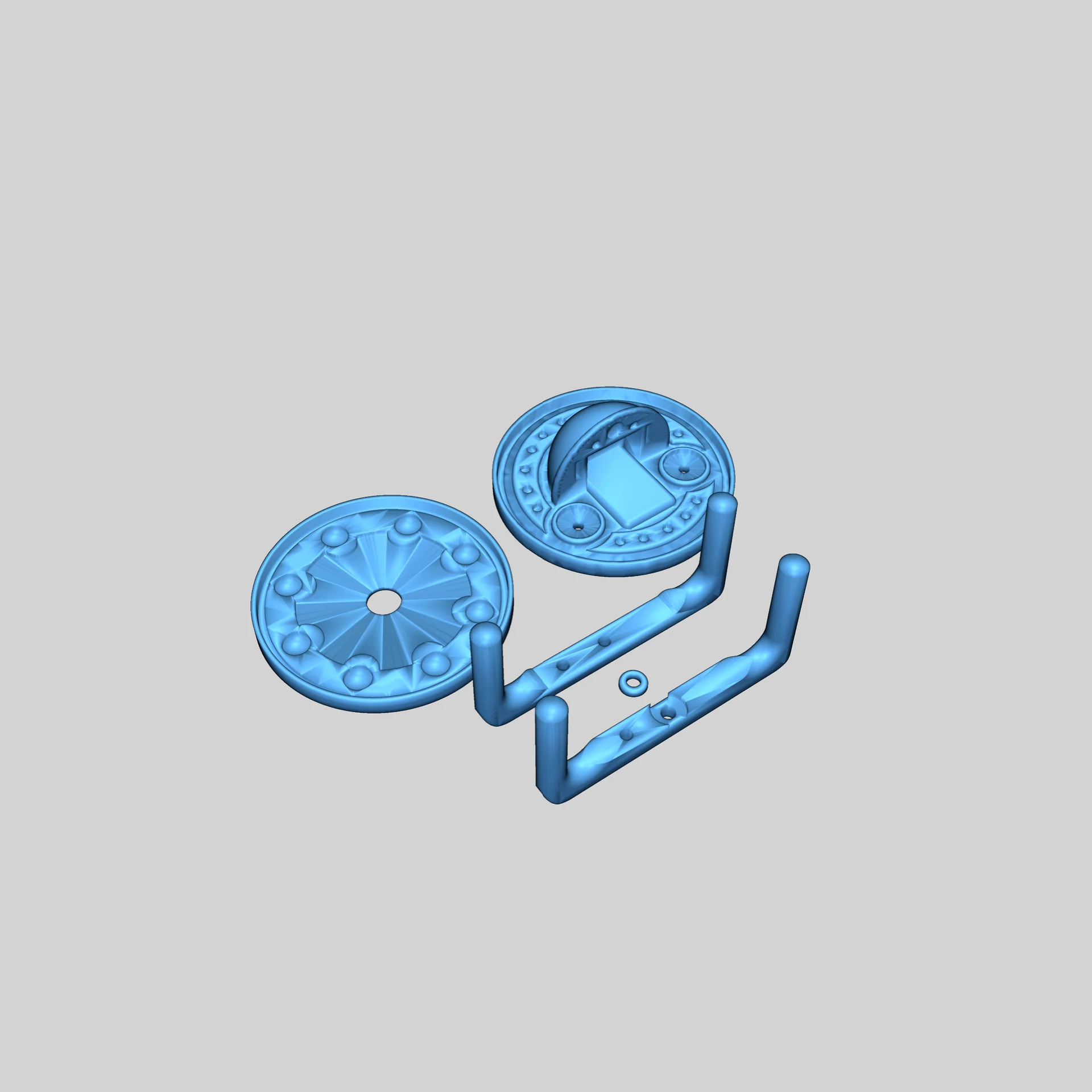 M27 Explorer: Робот с открывающейся дверью и движущимися элементами