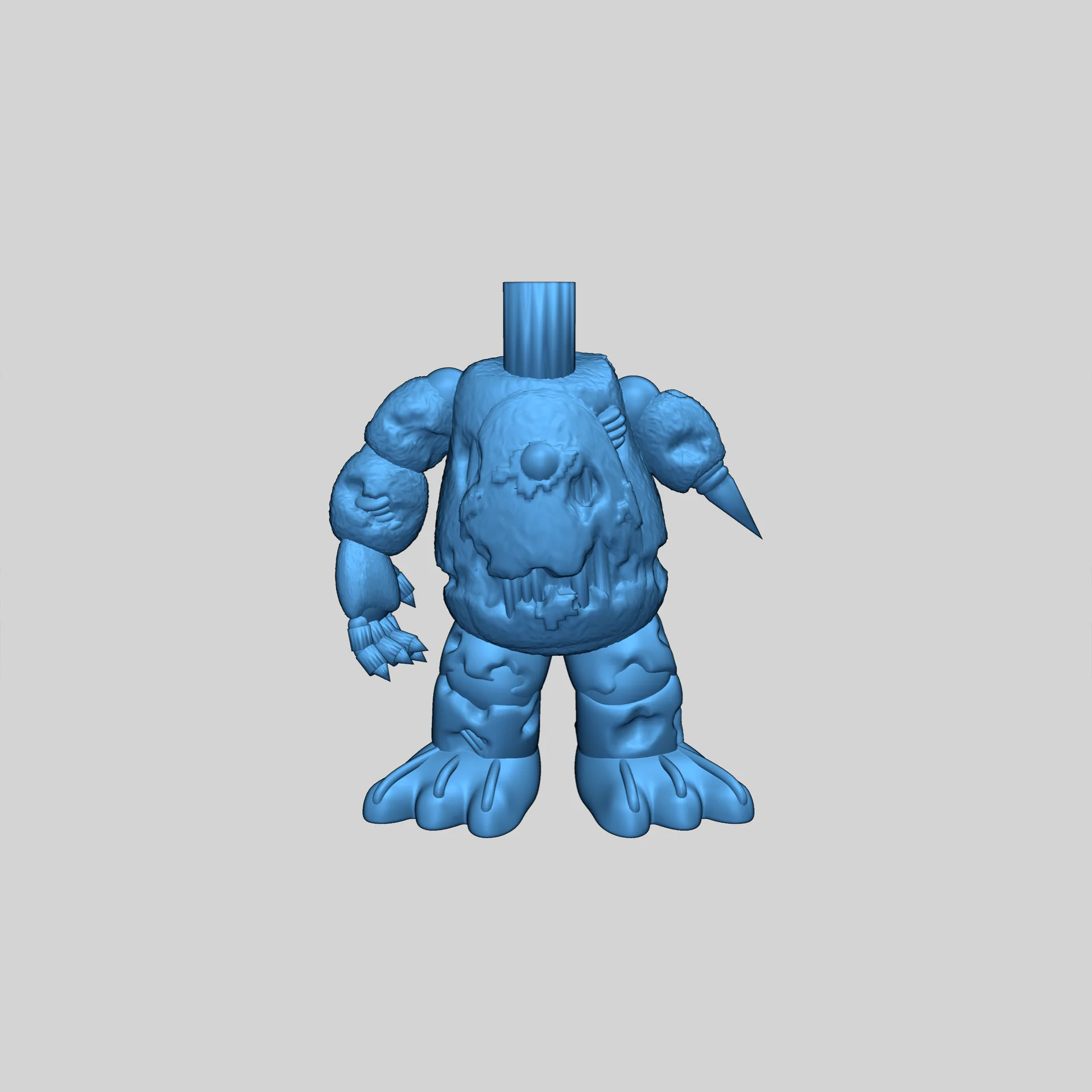 Кастомная 3D-модель Scrap Trap Funko Pop!