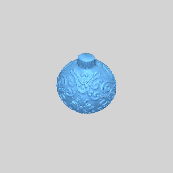 Рождественская игрушка 3D