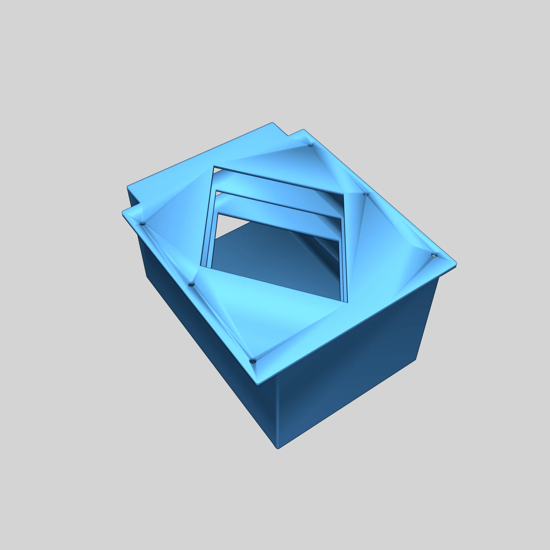 Компактный выдвижной ящик для аксессуаров 3D-печати