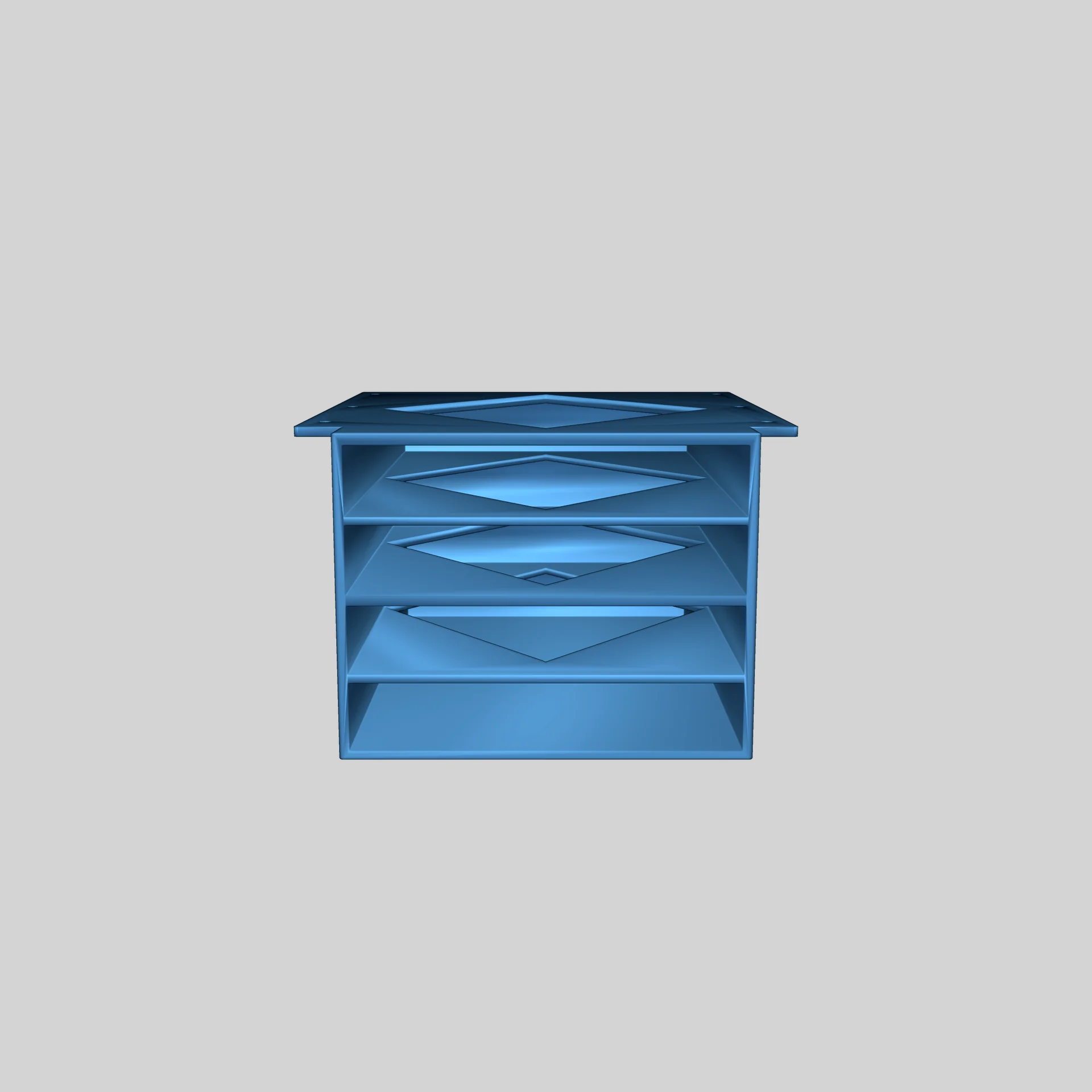 Компактный выдвижной ящик для аксессуаров 3D-печати