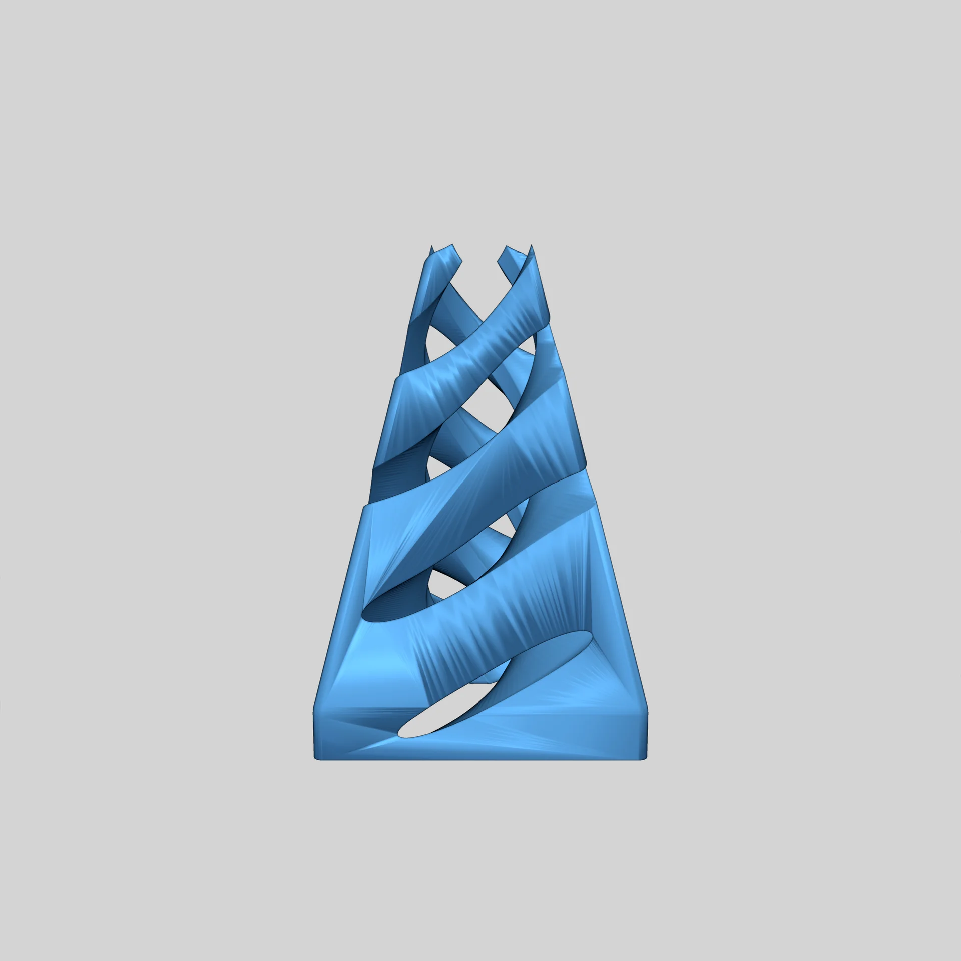 Спиральная игрушка-елка для фиджа