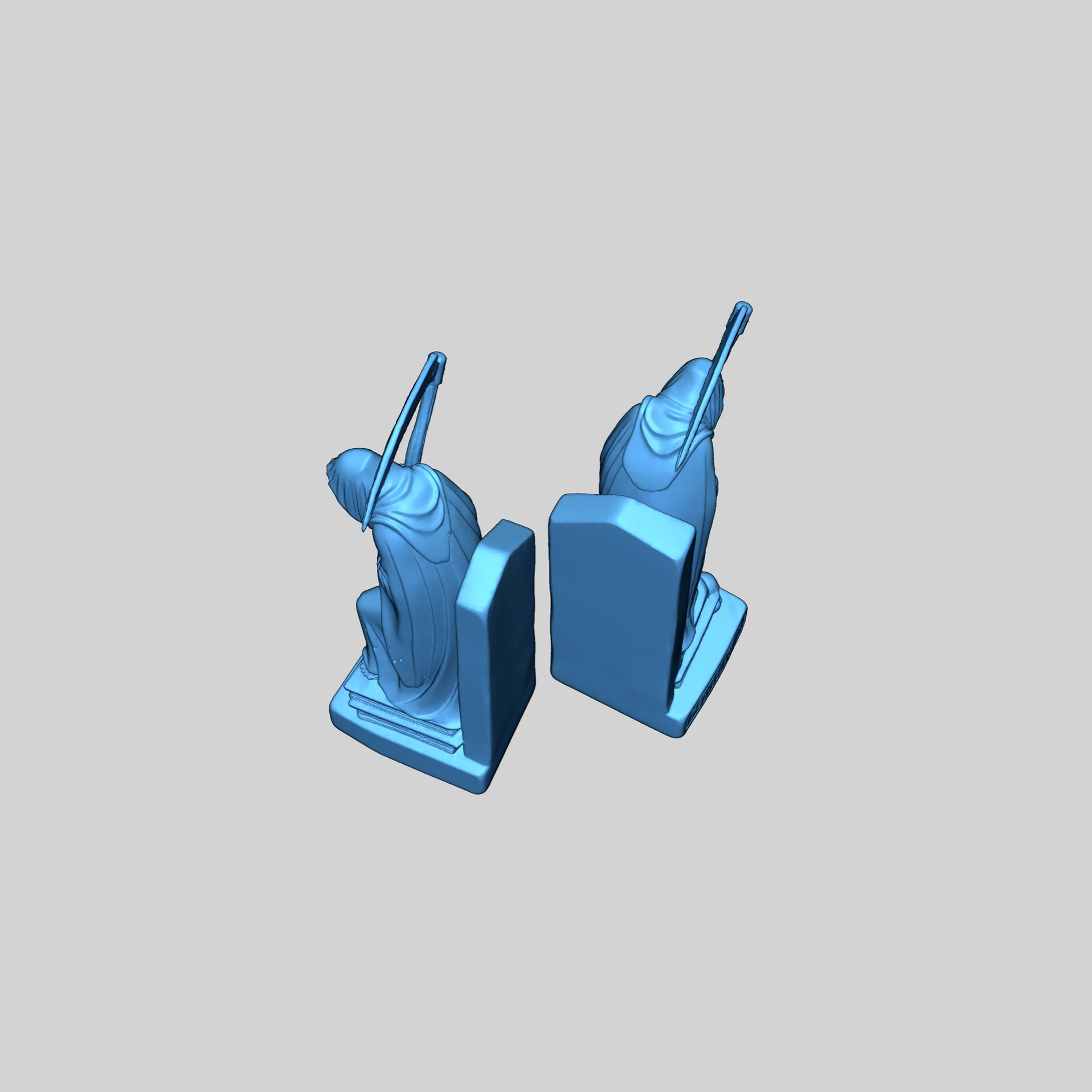 Книжные подставки "Ученый и Могила" - Готический Жнец