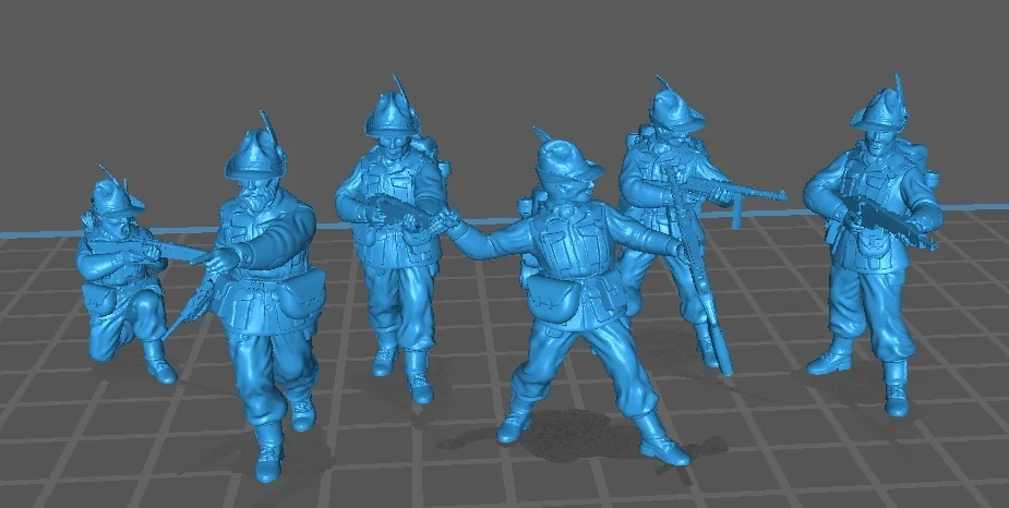 28мм Итальянские Альпини WW2