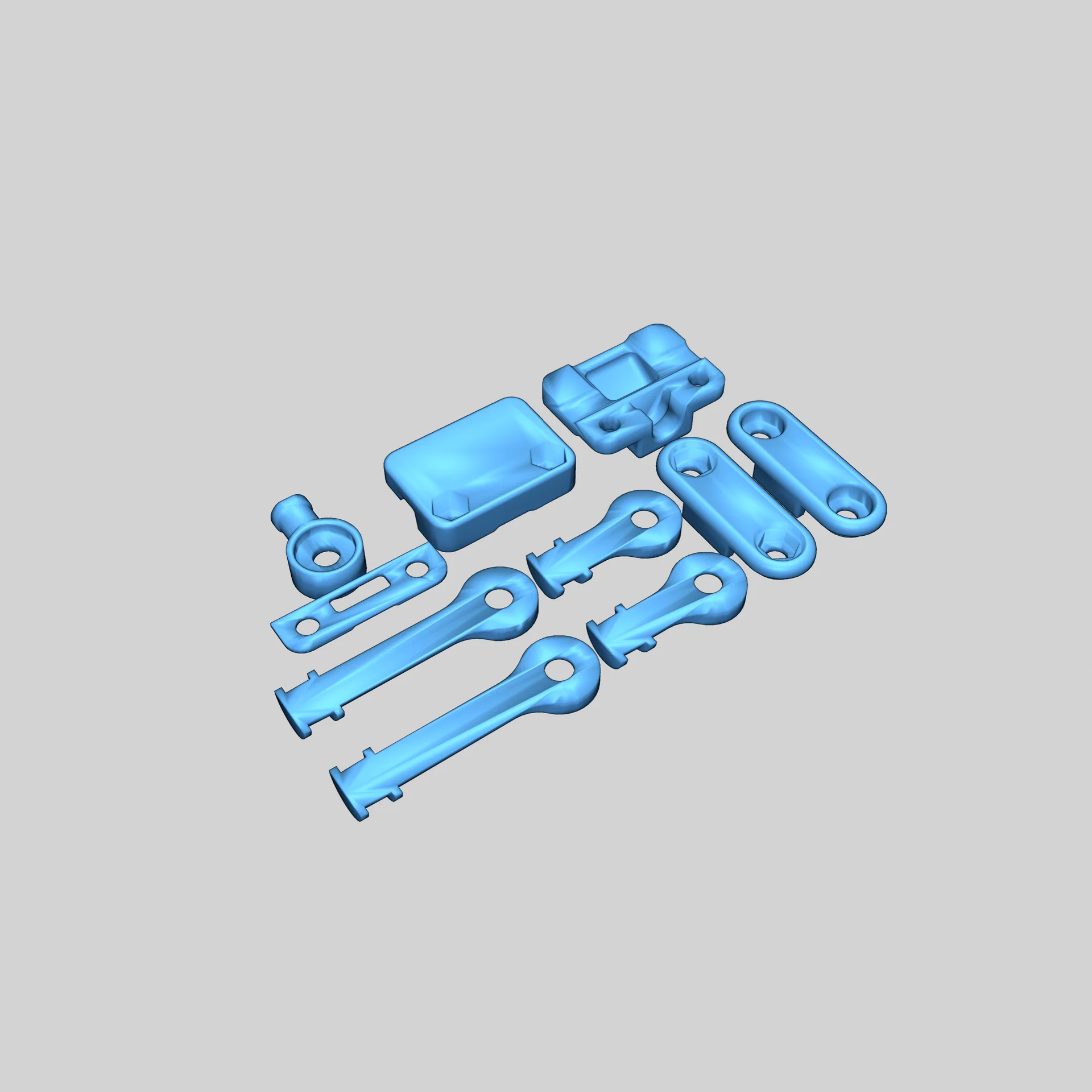 Кронштейн для крепления зеркала на козырёк шлема