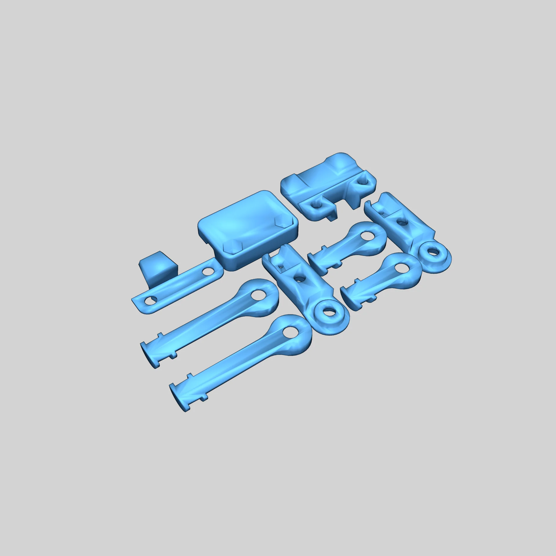 Кронштейн для крепления зеркала на козырёк шлема