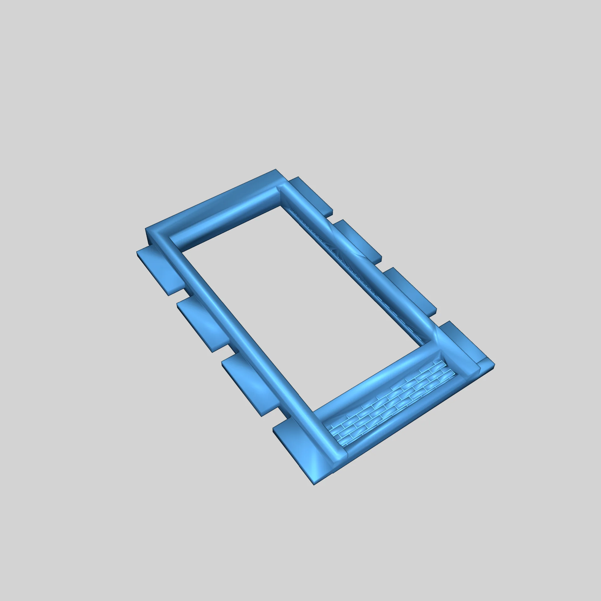 Проход для забора Playmobil из красного кирпича