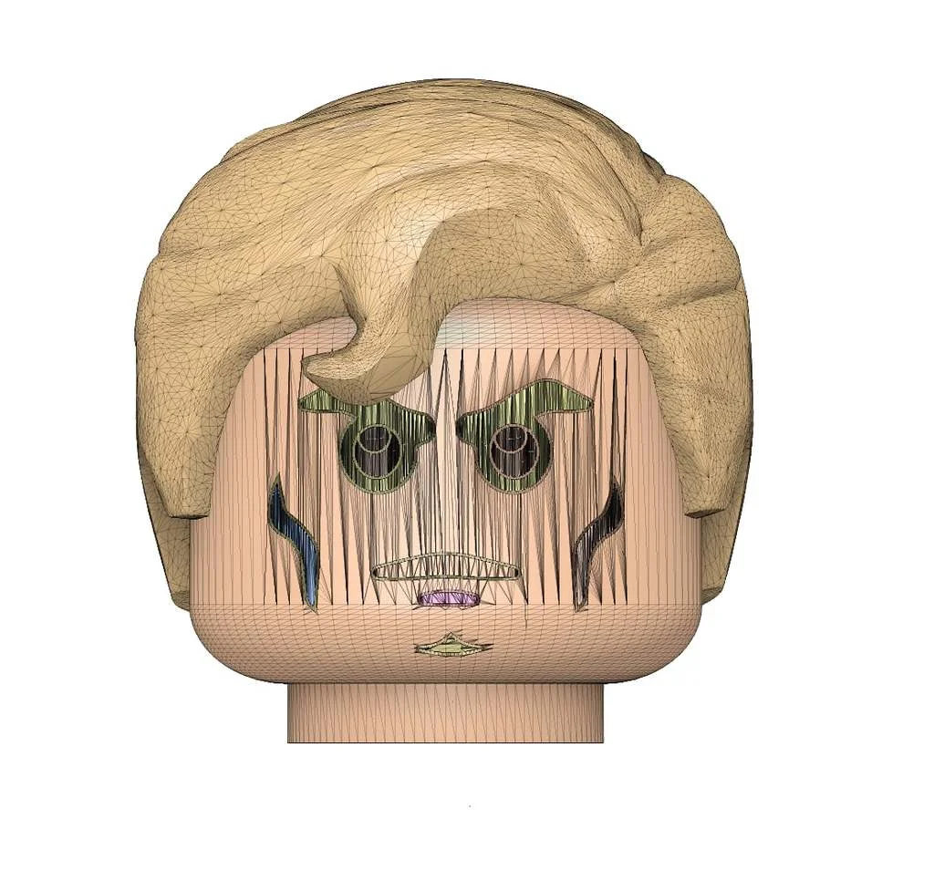 Гигантская минифигура Супермена