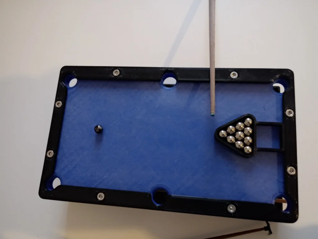 3D Модель Мини Бильярдного Стола