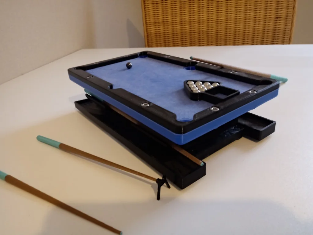 3D Модель Мини Бильярдного Стола