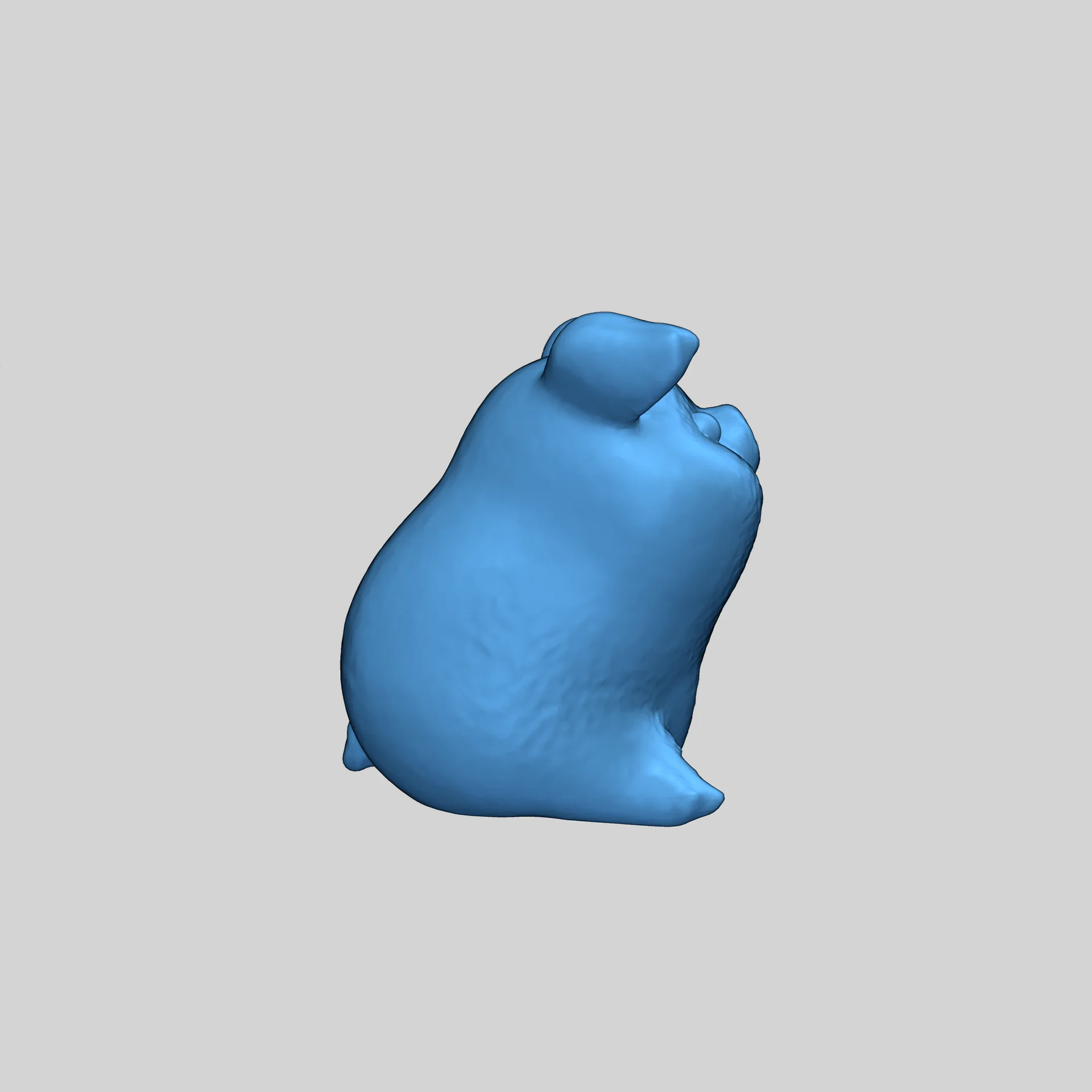 Скульптура Свиньи для Печати