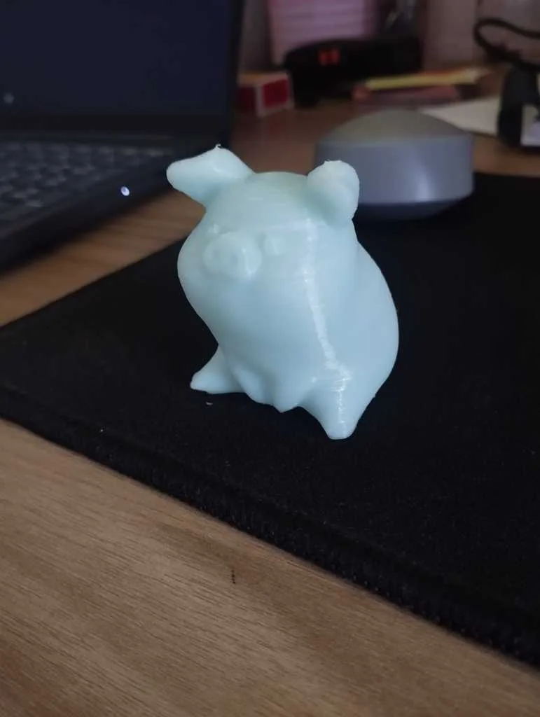 Скульптура Свиньи для Печати