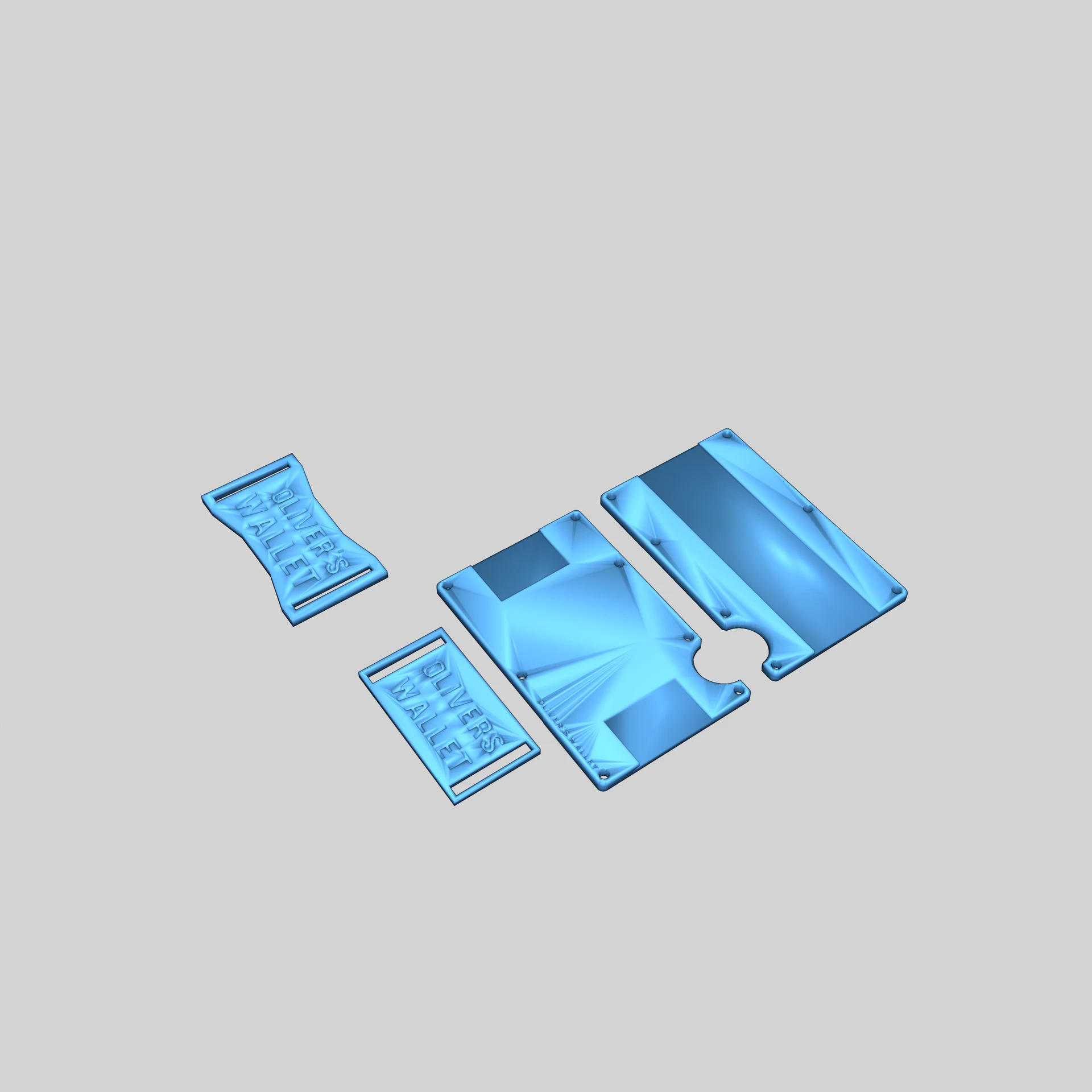 Компактный кошелек Ridge-like