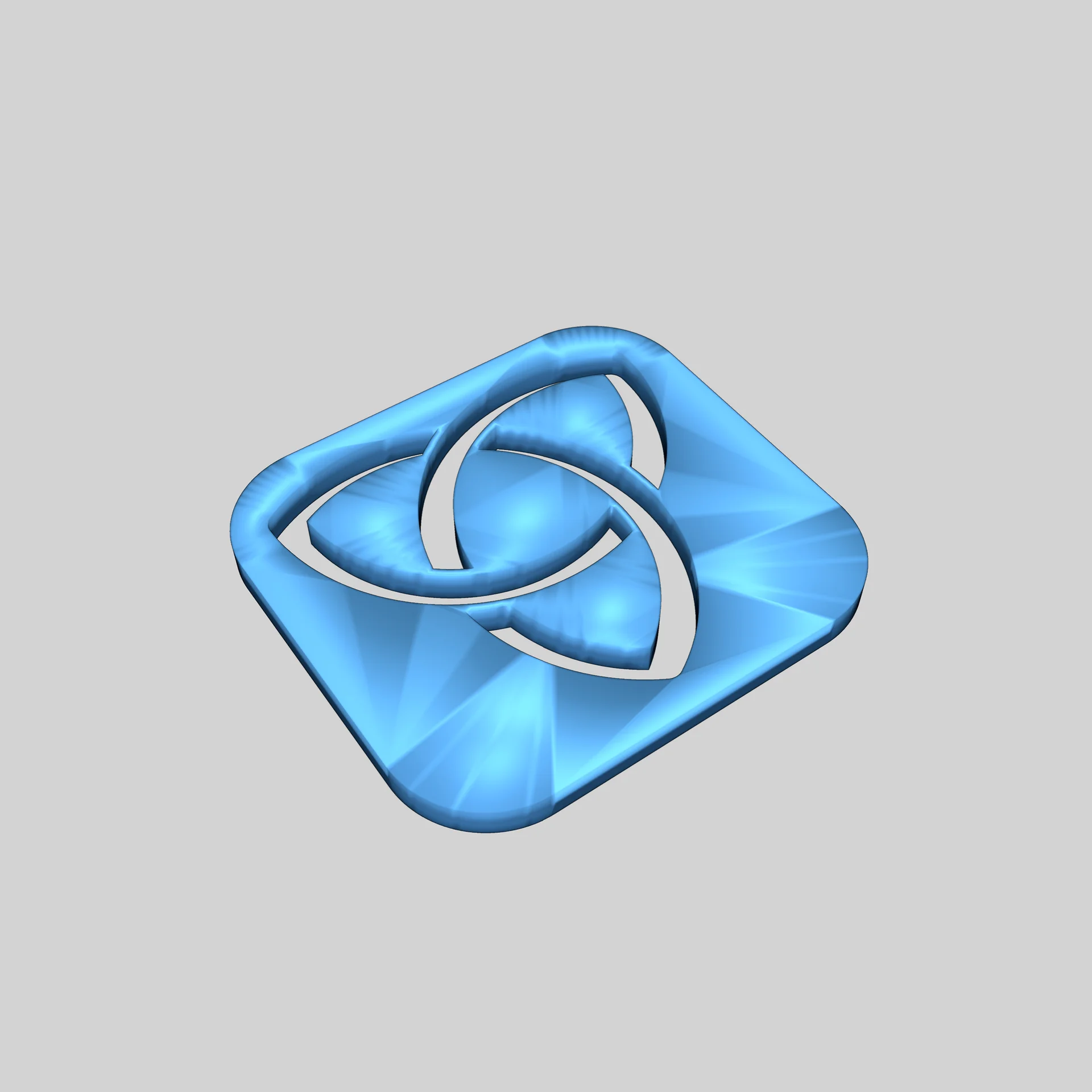 Трафарет Тринити Кнот