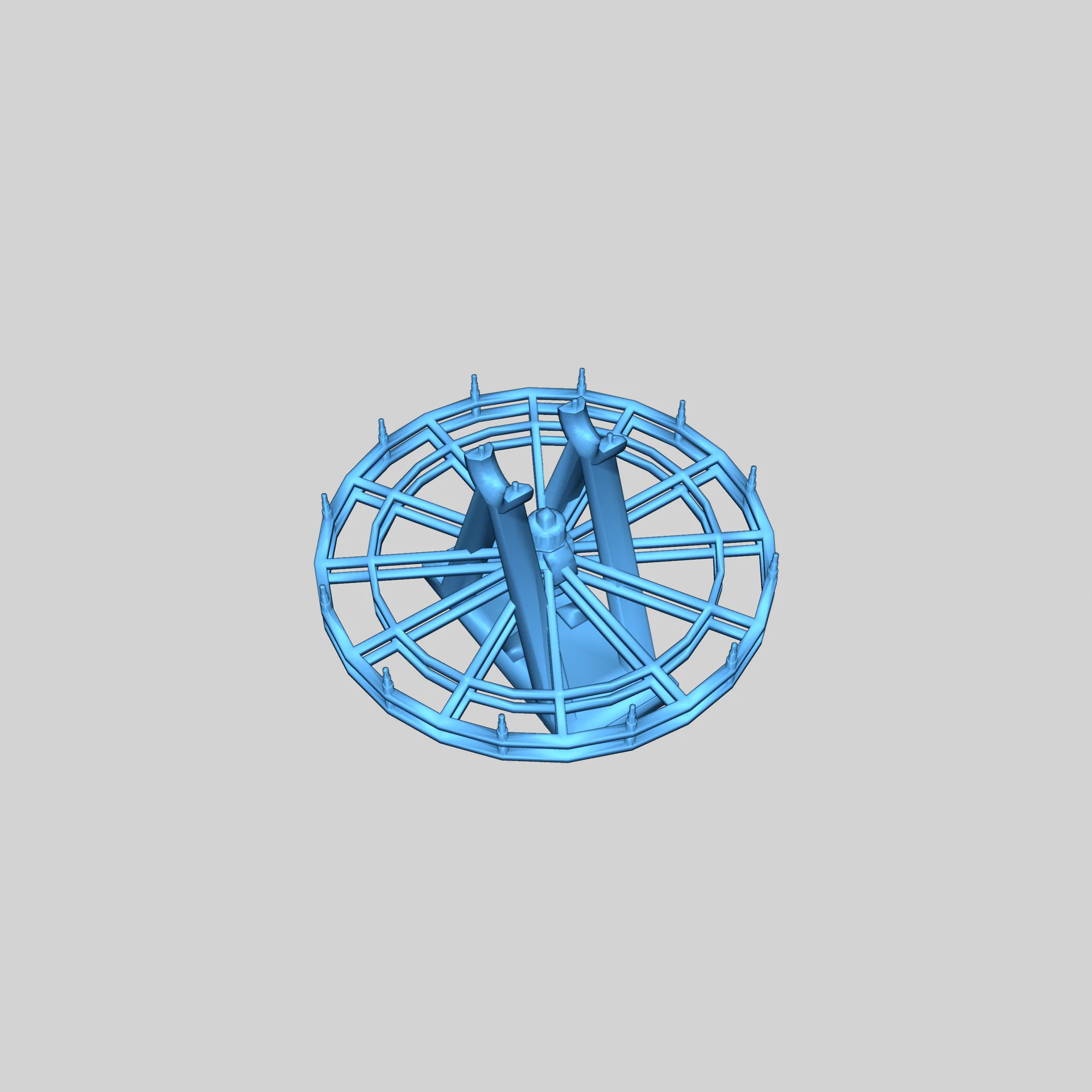 Рождественское колесо обозрения 140% N Scale