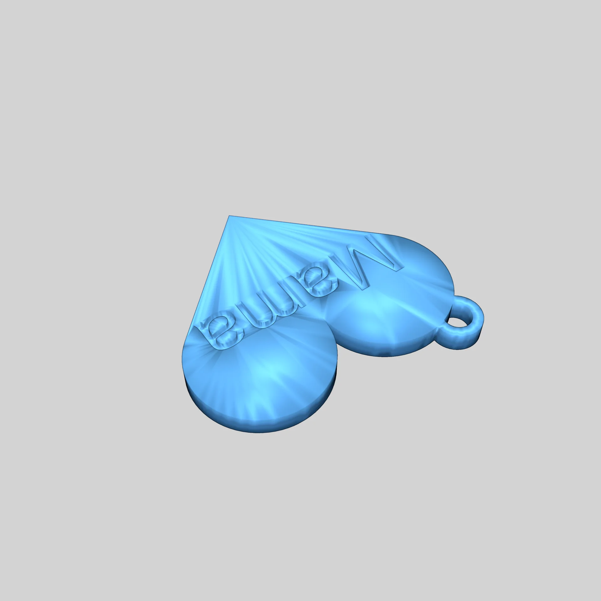 Ключница в форме сердца для Дня матери