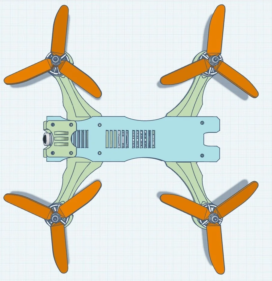 Гоночный дрон 5"