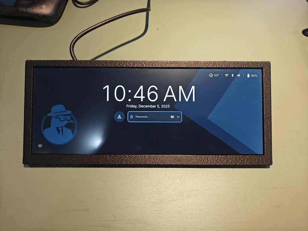 Параметрический корпус для монитора