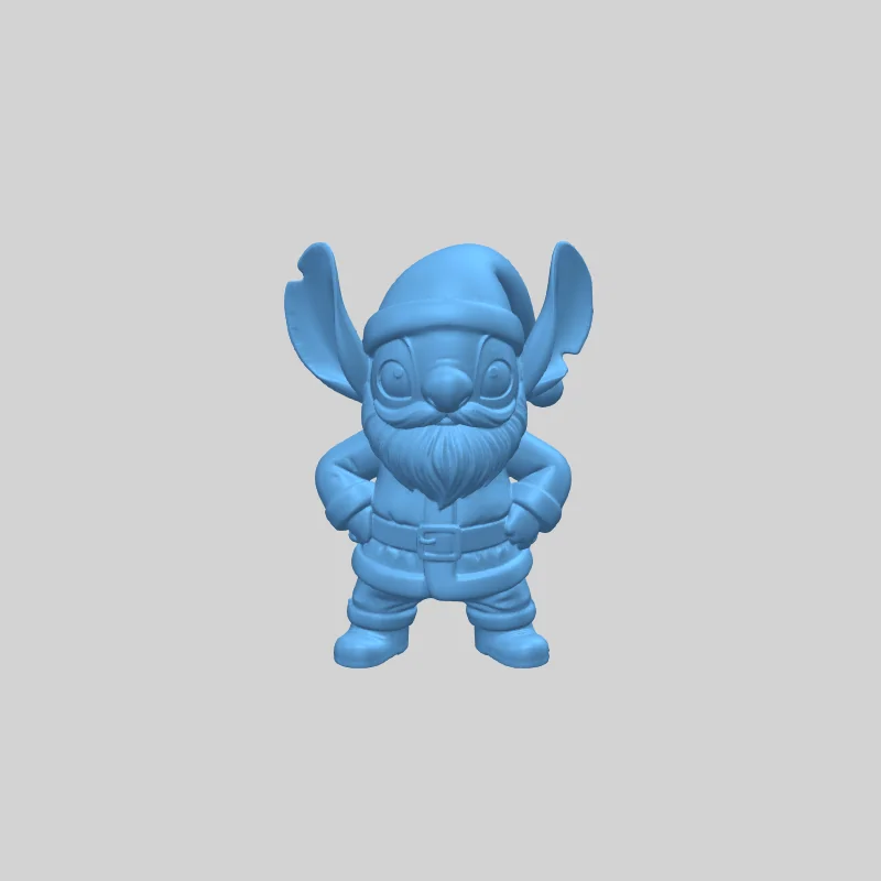 3D Модель Stitch Noel для Печати