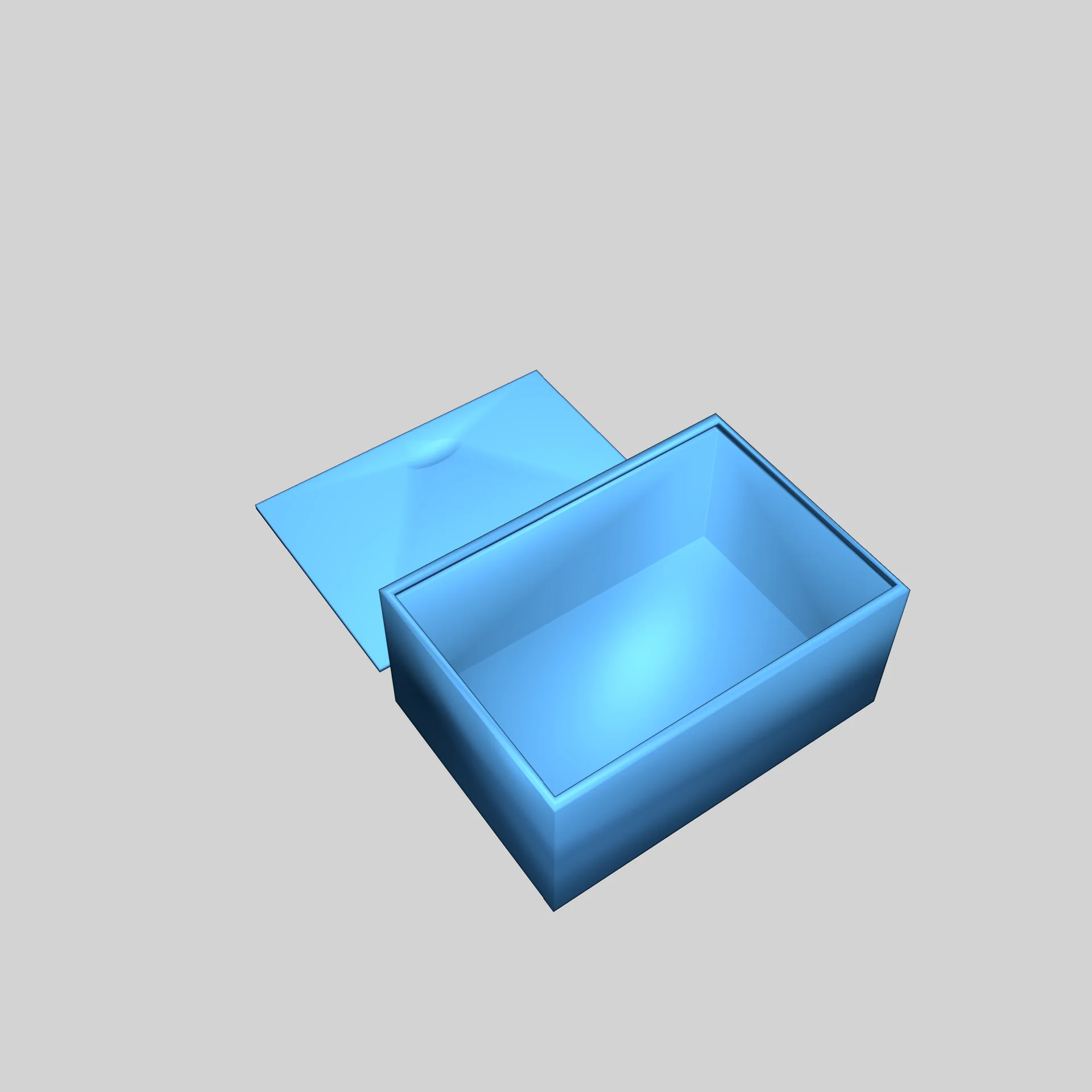 Коробка с крышкой