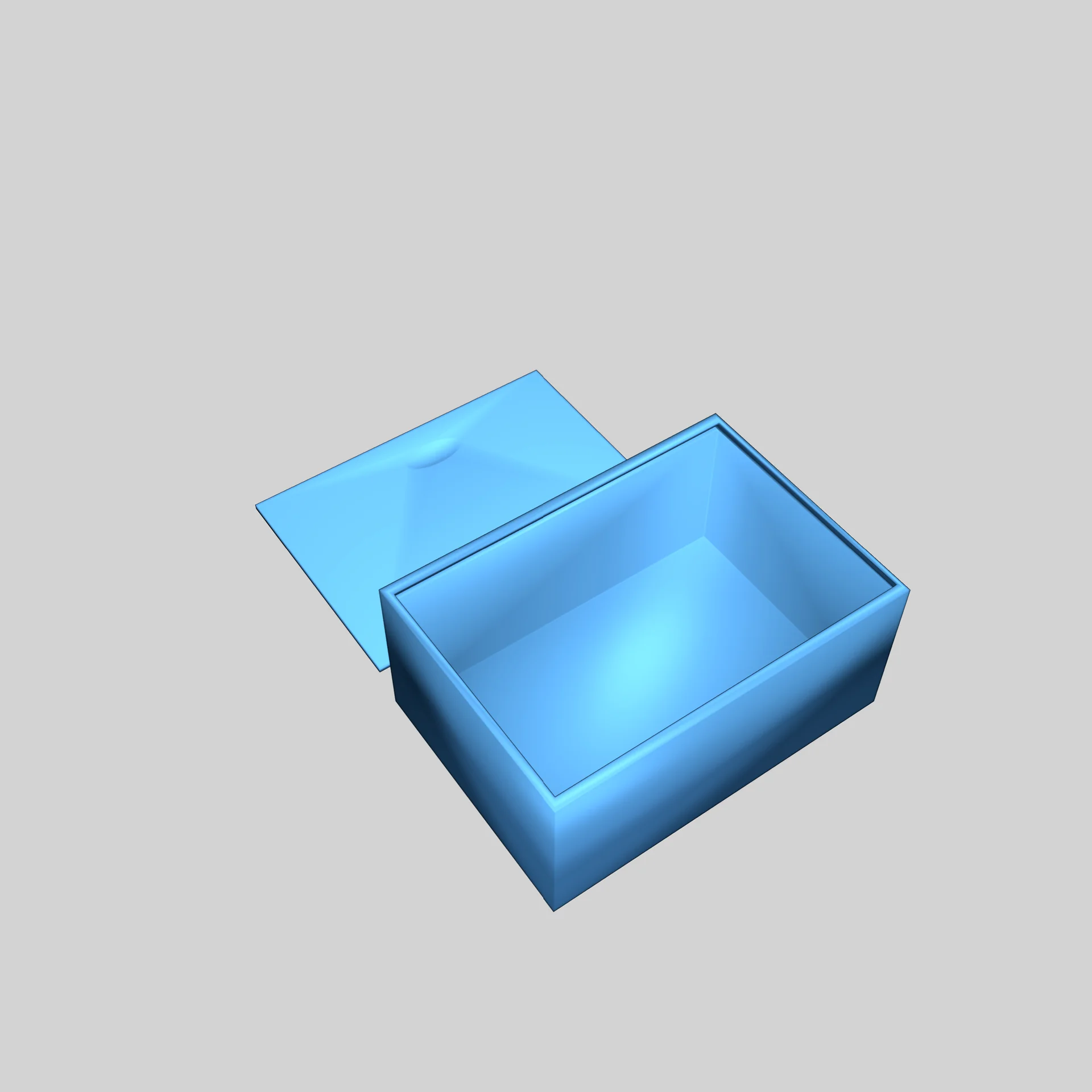 Коробка с крышкой