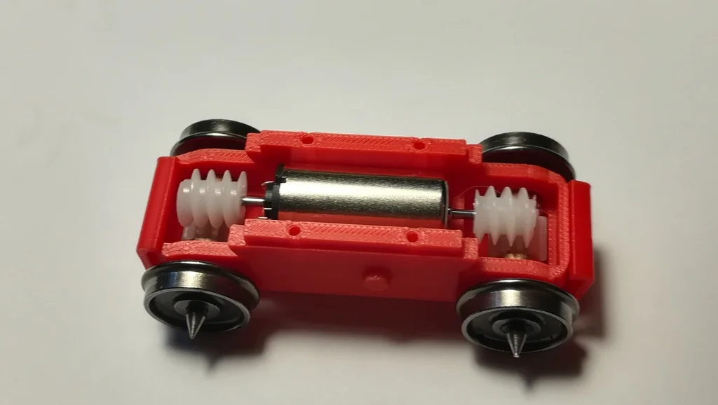 DIY моторные тележки для железнодорожных моделей