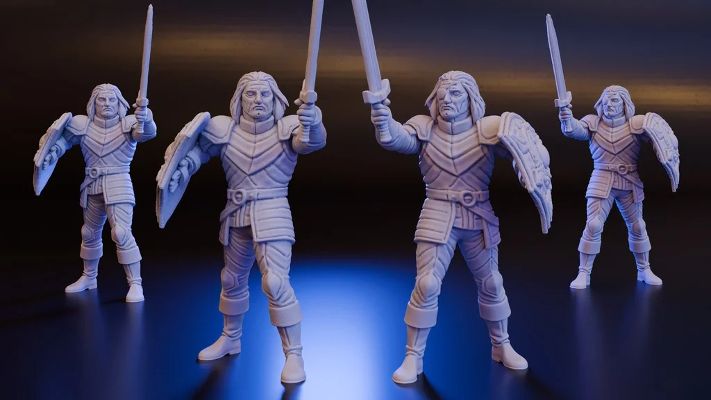 Dralmorrer Borngray - Высший Эльф Воин (DND / TTRPG)