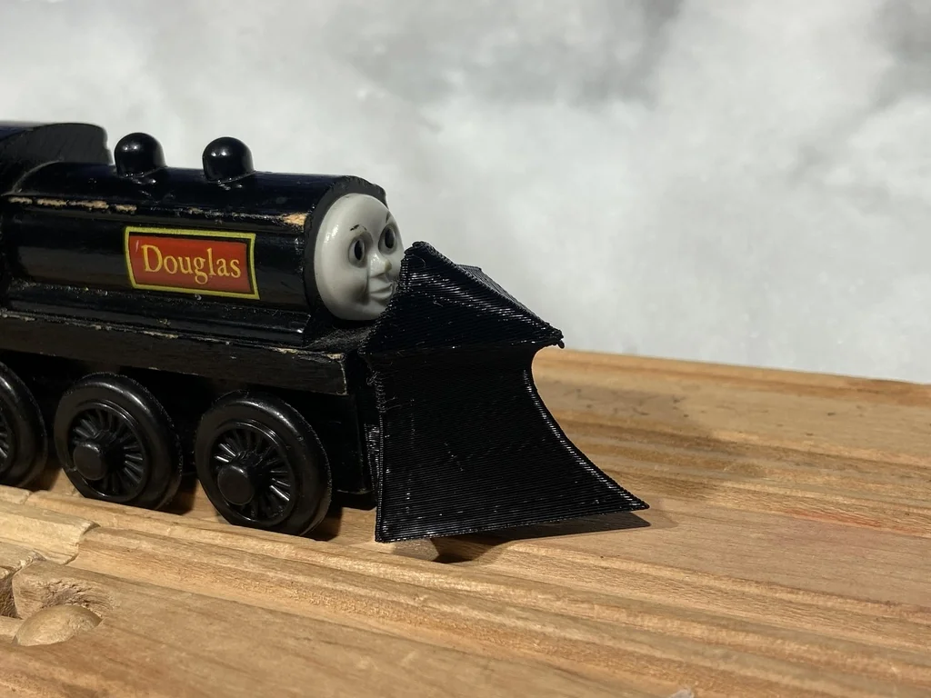 Деревянные рельсовые снегоуборщики #2