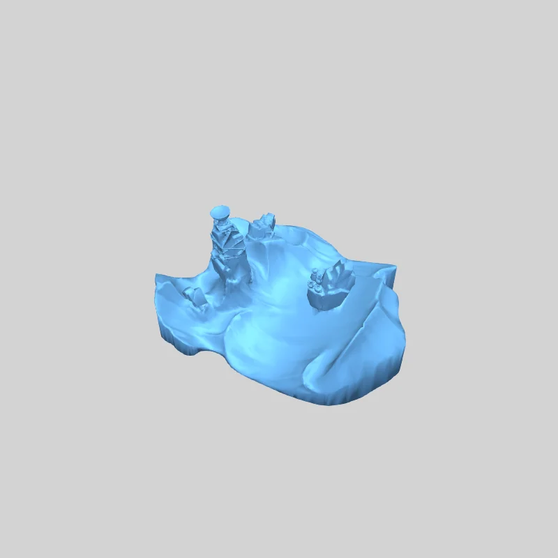 Серpent и жертва: Модель для 3D-печати