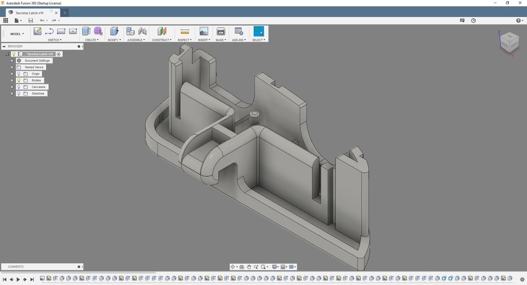 Замок центрального консоли для Toyota Tacoma 2010