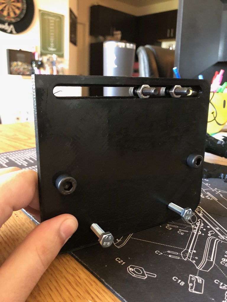 Крепление для радиостанции CB для Toyota 4Runner 5-го поколения