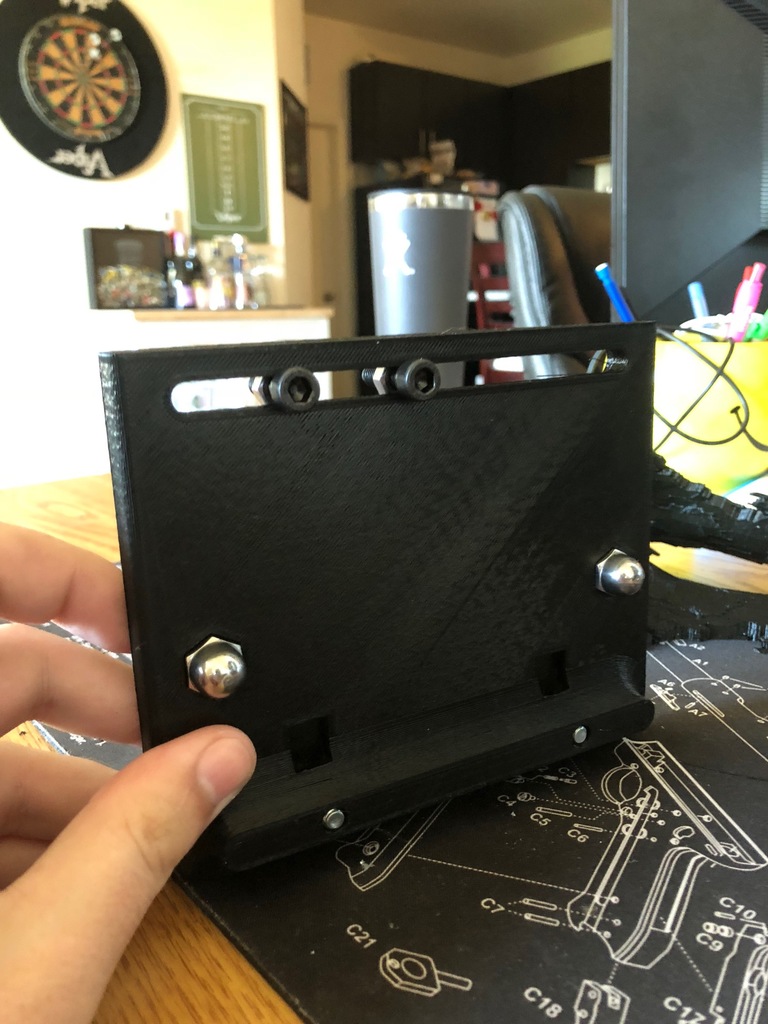 Крепление для радиостанции CB для Toyota 4Runner 5-го поколения