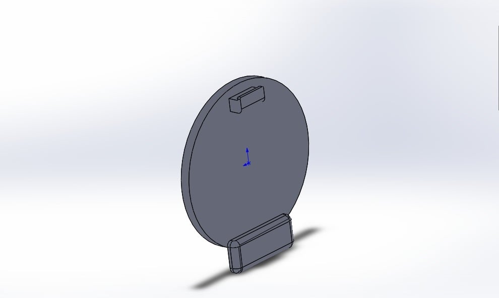 Задний бампер для Opel Astra H (2006)